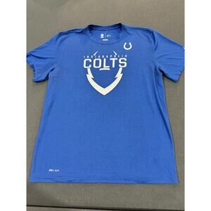 Nike Indianapolis Colts Dri-Fit Icon Solid T-Shirt Blue Men's M